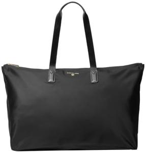 Michael Kors Jet Set Black Packable Tote Bag