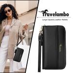 Travelambo Women's Tassel Bifold Clutch Wallet