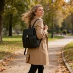 Boyatu Women's Leather Backpack - Stylish Casual Travel Bag