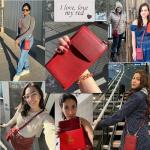 BULL GUARD Leather Crossbody Phone Purse