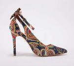 Fashare Women's Bowtie High Heel Dress Pumps