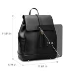 Boyatu Women's Leather Backpack - Stylish Casual Travel Bag