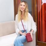 BULL GUARD Leather Crossbody Phone Purse