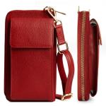BULL GUARD Leather Crossbody Phone Purse