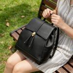 Boyatu Women's Leather Backpack - Stylish Casual Travel Bag