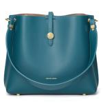 Genuine Leather Green Designer Tote Bag for Women