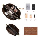 Genuine Leather Green Designer Tote Bag for Women