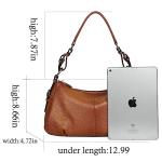 Stylish HESHE Leather Shoulder and Crossbody Bags