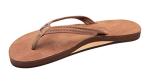 Luxury Leather Rainbow Sandals with Arch Support