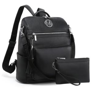 MKP Collection Women’s Convertible Fashion Backpack Set