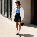 DREAM PAIRS Women's Stylish Black Loafers Flats