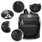 MKP Collection Women’s Convertible Fashion Backpack Set