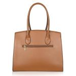 Designer Brown Handbag Set with Adjustable Strap