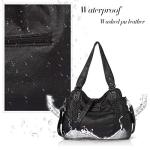 Angel Barcelo Black Soft Leather Hobo Bag