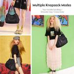 Angel Barcelo Black Soft Leather Hobo Bag