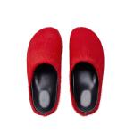 Luxury Red Fur Slide Sandals for Women