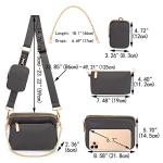 Trendy 3-in-1 Women's Mini Crossbody Bag