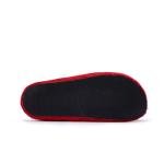 Luxury Red Fur Slide Sandals for Women