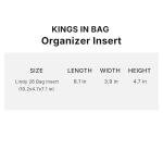 Luxury Purse Organizer Insert - Satin & Lightweight