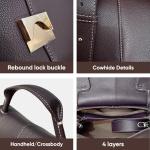 Stylish Leather Satchel & Top-Handle Handbags