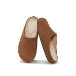 ATBELL Women's Leopard Print Suede Clogs, Size 9