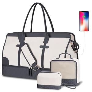 ETRONIK Women's Travel Duffle Bag Set
