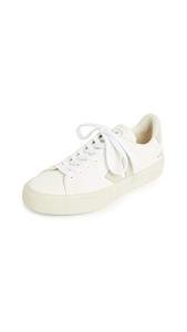 Veja Women's Campo Sneakers in White/Natural Suede