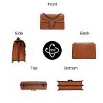 Vintage Snake Print Leather Chain Shoulder Bag