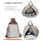 Vintage Canvas Large Backpack for Travel and Hiking