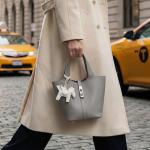 Kadynow Vegan Leather Tote Bag with Small Purse