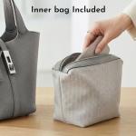 Kadynow Vegan Leather Tote Bag with Small Purse