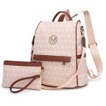 MKP Women's Fashion Anti-Theft Backpack Purse Set