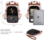 MKP Women's Fashion Anti-Theft Backpack Purse Set