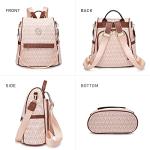 MKP Women's Fashion Anti-Theft Backpack Purse Set