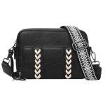 GOIACII Crossbody Bags for Women Small Vegan Leather Purse Shoulder Handbags with Adjustable Strap