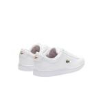 Lacoste Women’s Hydez White and Gold Sneakers 7.5