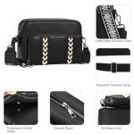 GOIACII Crossbody Bags for Women Small Vegan Leather Purse Shoulder Handbags with Adjustable Strap