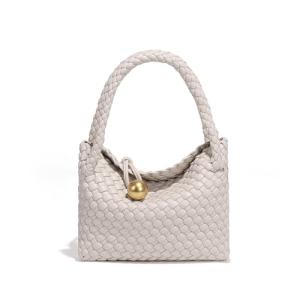 Mini Woven Vegan Leather Women's Crossbody Bag