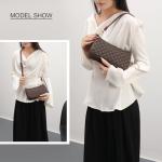 NIUEIMEE ZHOU Retro Vegan Leather Shoulder Bag