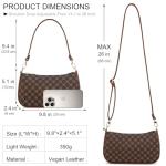 NIUEIMEE ZHOU Retro Vegan Leather Shoulder Bag