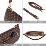 NIUEIMEE ZHOU Retro Vegan Leather Shoulder Bag