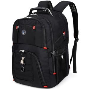 Stylish 50L Travel Laptop Backpack with Lock