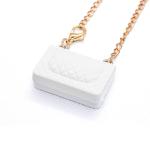 Chic White Doll Bag for Labubu 17cm Dolls