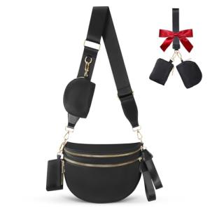 Checkered Crossbody Bag for Women and Girls