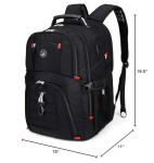 Stylish 50L Travel Laptop Backpack with Lock