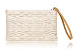 COOKOOKY Bohemian Straw Clutch Bag for Summer