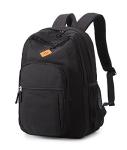 Chic Water-Resistant Black Backpack for Travel
