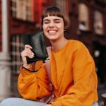 K.E.J. Black Wristlet Clutch Wallet for Women