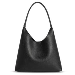 Soft Vegan Leather Slouchy Hobo Shoulder Bag