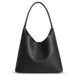 Soft Vegan Leather Slouchy Hobo Shoulder Bag